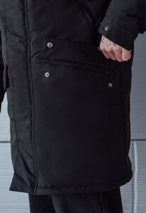Фото - Мужская зимняя парка Staff artika black2 - Men box