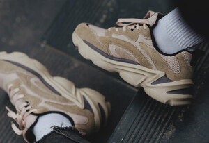 Фото - Бежевые молодежные кроссовки Staff beige - Men box