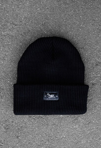 Фото - Універсальна чорна шапка Staff m12 black logo basic - Men box