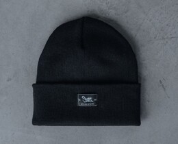 Фото - Базовая черная шапка Staff black basic logo - Men box