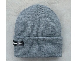 Фото - Серая шапка для мужчин Staff gray original - Men box