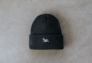 Фото - Шапка цвета графит с логотипом Staff graphite logo - Men box