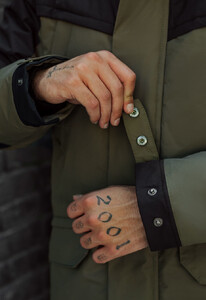 Фото - Зимова парка для чоловіків Staff sta khaki & navy - Men box