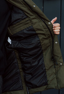 Фото - Зимняя парка цвета хаки Staff holod khaki - Men box