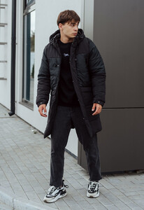 Фото - Повседневная зимняя парка Staff pr black - Men box
