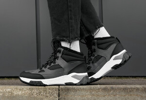 Фото - Чоловічі зимові кросівки Staff gray & black - Men box