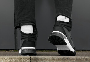 Фото - Чоловічі зимові кросівки Staff gray & black - Men box