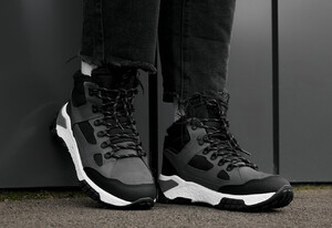 Фото - Чоловічі зимові кросівки Staff gray & black - Men box