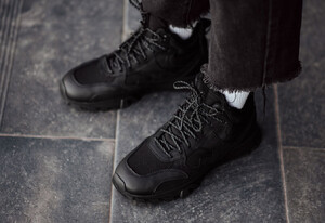 Фото - Зимові кросівки чорного кольору Staff black - Men box