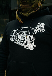 Фото - Худи с патриотическим принтом Staff x Стугна Шолом fleece - Men box