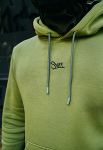 Фото - Зеленое утепленное худи Staff x Стугна Штурм fleece - Men box
