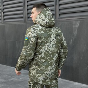 Фото - Зимняя пиксельная куртка Pobedov Winter Jacket Motive - Men box