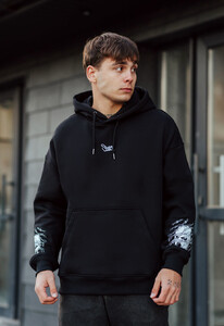 Фото - Утепленное худи Staff logo & mask oversize fleece - Men box