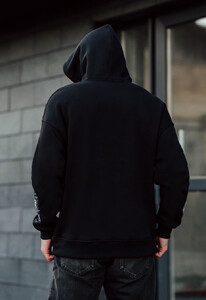Фото - Утепленное худи Staff logo & mask oversize fleece - Men box