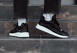 Фото - Зимние мужские кроссовки Staff black (мех) - Men box