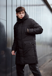 Фото - Зимова чоловіча парка Staff holod black - Men box