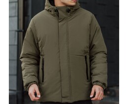 Фото - Зимняя куртка для мужчин Staff am khaki - Men box