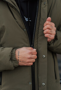 Фото - Зимова куртка для чоловіків Staff am khaki - Men box
