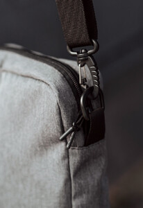 Фото - Повседневная барсетка серого цвета Staff gray - Men box