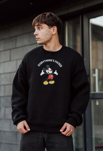 Фото - Зимовий світшот Staff mik oversize fleece - Men box
