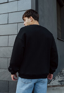Фото - Світшот з фіолетовим принтом Staff romance oversize fleece - Men box