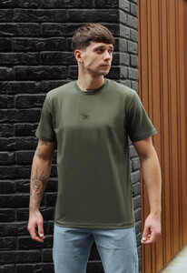 Фото - Футболка кольору хакі Staff khaki logo front - Men box