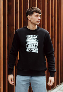 Фото - Світшот з мультиплікаційним принтом Staff comix fleece - Men box