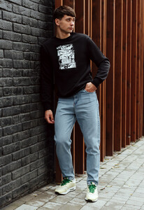 Фото - Світшот з мультиплікаційним принтом Staff comix fleece - Men box