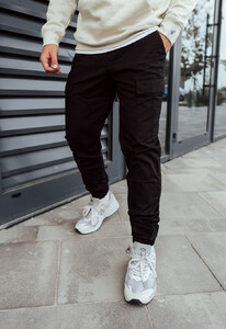 Фото - Универсальные штаны карго Staff pf cargo black - Men box