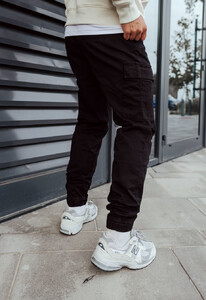 Фото - Универсальные штаны карго Staff pf cargo black - Men box