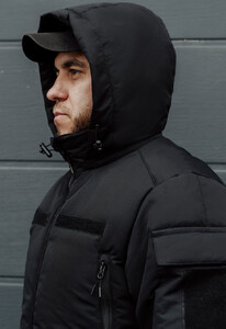 Фото - Мужская зимняя тактическая куртка Staff polk black - Men box