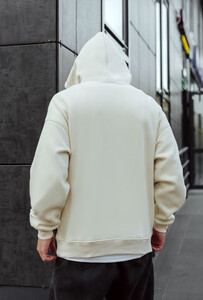 Фото - Базове утеплене худі Staff milk basic oversize fleece - Men box