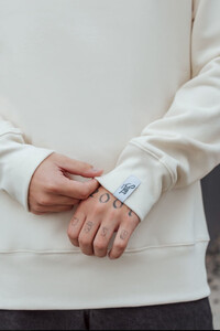 Фото - Свитшот молочного цвета Staff milk basic fleece - Men box