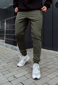 Фото - Спортивные штаны цвета хаки Staff sm khaki fleece - Men box