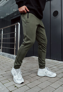 Фото - Спортивные штаны цвета хаки Staff sm khaki fleece - Men box