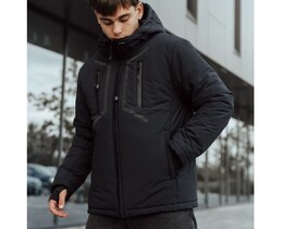 Фото - Повседневная зимняя куртка Staff kub black - Men box