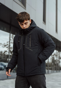 Фото - Повседневная зимняя куртка Staff kub black - Men box