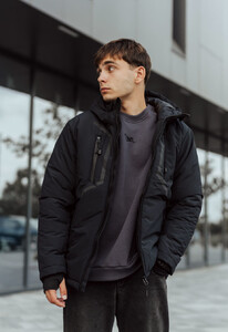 Фото - Повседневная зимняя куртка Staff kub black - Men box