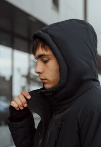 Фото - Повседневная зимняя куртка Staff kub black - Men box
