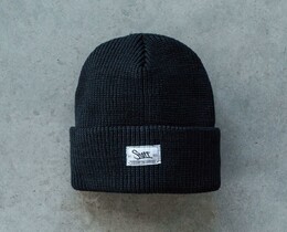 Фото - Шапка зимова чоловіча темно-синя Staff navy basic logo - Men box