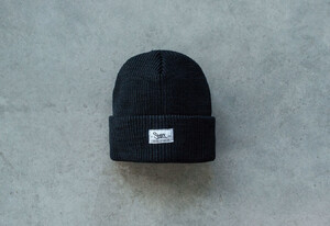 Фото - Шапка зимняя мужская темно-синяя Staff navy basic logo - Men box