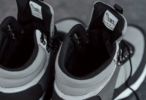 Фото - Зимние черно-серые кроссовки Staff gray & black - Men box