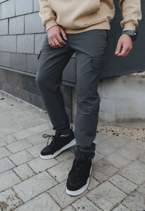 Фото - Серые штаны карго Staff ta cargo gray - Men box