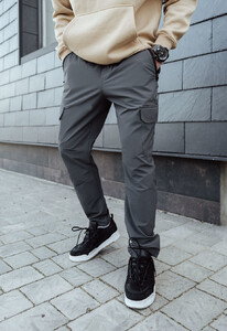 Фото - Серые штаны карго Staff ta cargo gray - Men box