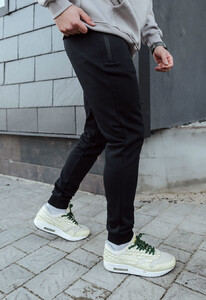 Фото - Утепленные спортивные штаны Staff sm black fleece - Men box