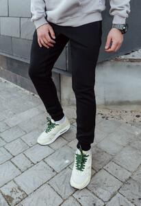Фото - Утепленные спортивные штаны Staff sm black fleece - Men box
