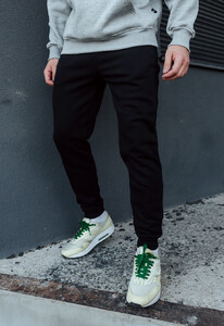 Фото - Зимние спортивные штаны Staff black basic fleece - Men box