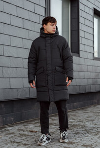 Фото - Зимова парка сірого кольору Staff no dark gray - Men box