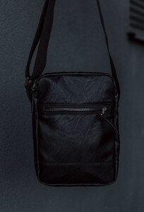 Фото - Универсальная мужская барсетка Staff leather black - Men box