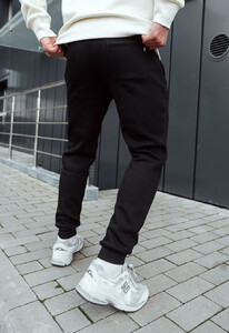 Фото - Теплые спортивные штаны Staff khaki logo fleece - Men box